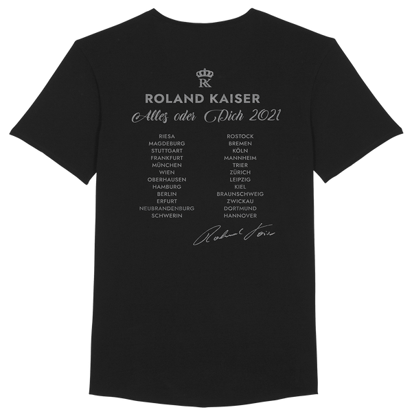 Roland Kaiser Herren T-Shirt 'Tour 21 - Wir sind wieder da'