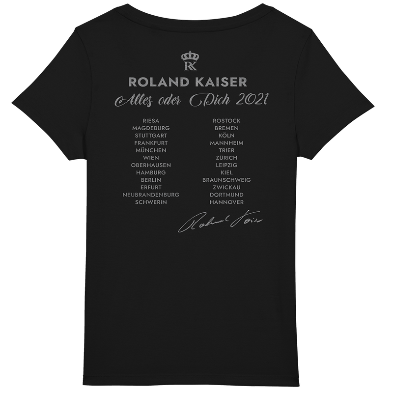 Roland Kaiser Damen T-Shirt 'Tour 21 - Wir sind wieder da'