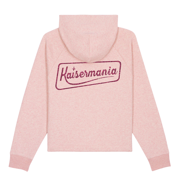 Roland Kaiser Damen Hoodie 'Kaisermania', pink