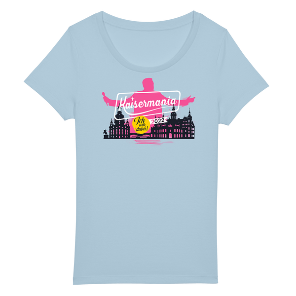 Roland Kaiser Damen T-Shirt 'Kaisermania 22', hellblau